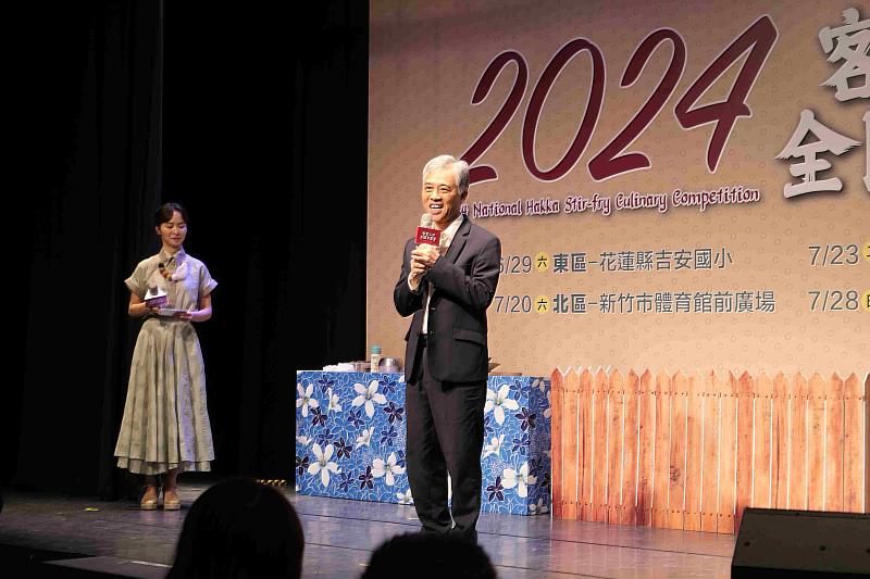 客委會副主委范佐銘致詞