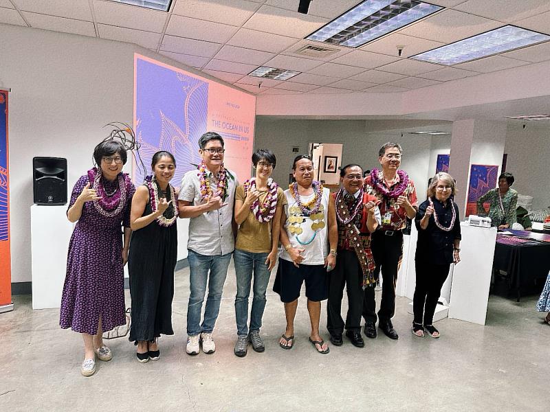 饒慶鈴推動臺東與夏威夷南島文化交流 29件藝術品登上太平洋藝術節臺東週