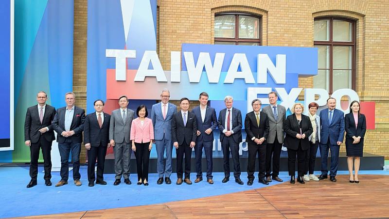由經濟部國際貿易署主辦、外貿協會執行的「臺灣形象展」首度在歐洲隆重登場