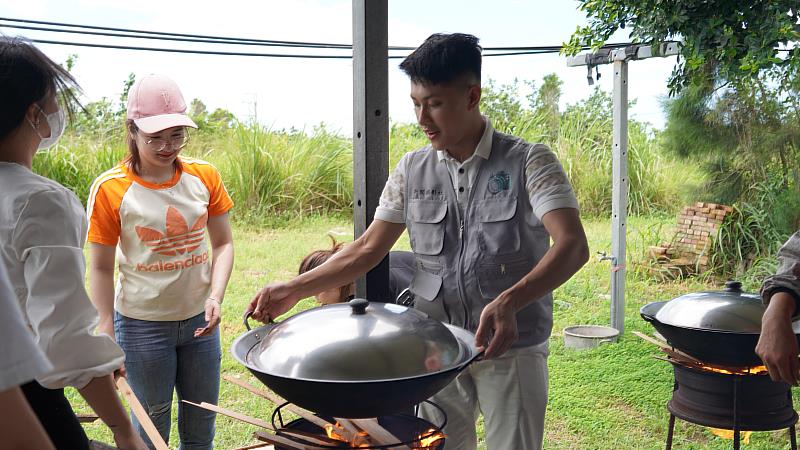 育達科大接待家庭外籍學生食農教育體驗