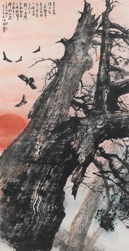 〈神木飛鷹〉，江明賢，2001