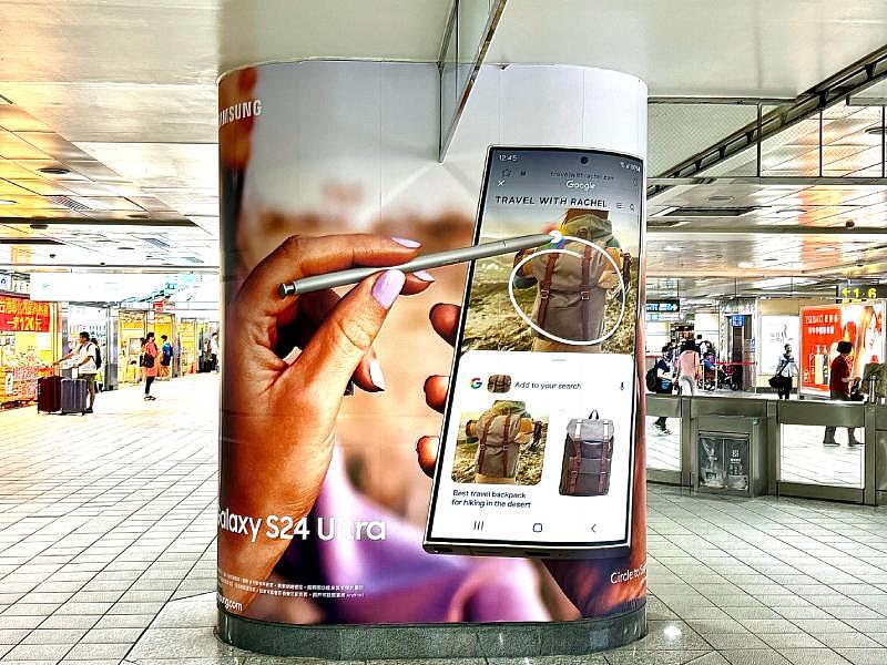 AI手機大熱門，捷運廣告助力品牌宣傳