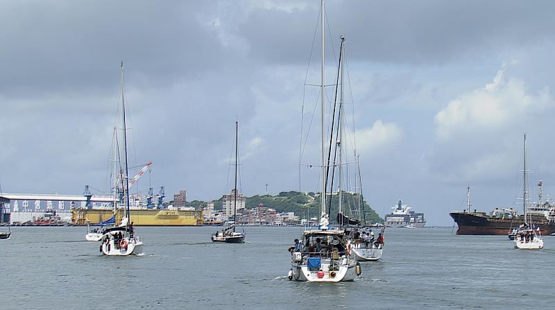 從愛河到高雄港內外 呈現陸海共鳴的盛況