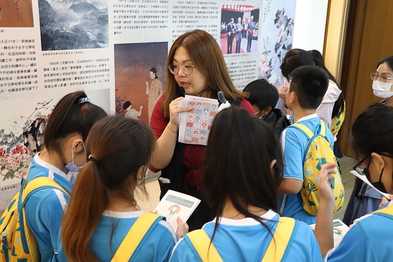 圖4.臺灣記得你—本土典範人物走讀系列活動,現場導覽畫面