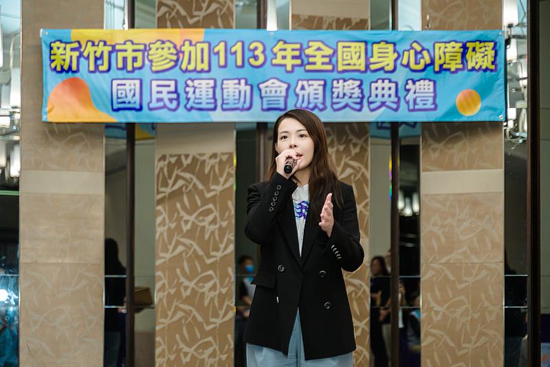 高市長致詞。