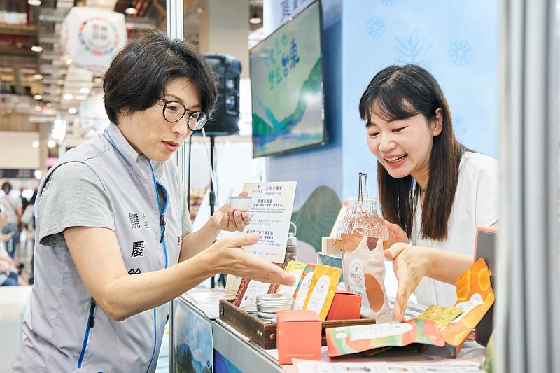 臺東縣府攜手20家好食業者亮相臺北國際食品展 饒慶鈴力推臺東在地好滋味