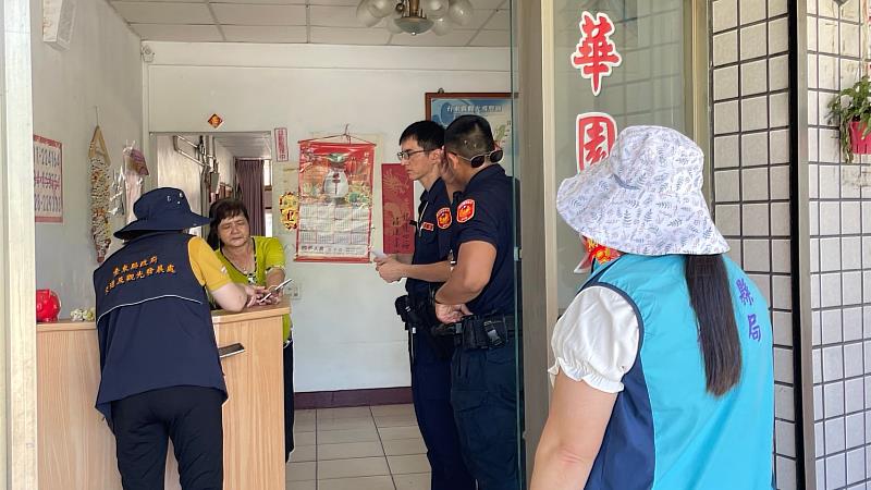 確保旅客住宿安全 臺東縣府進行上半年旅宿業聯合稽查 業者缺失項目要求限期改善