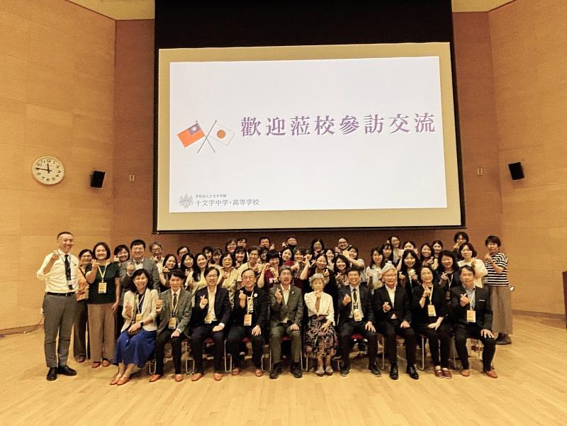 東華大學參加日本關東地區留學說明會，受到熱烈歡迎。