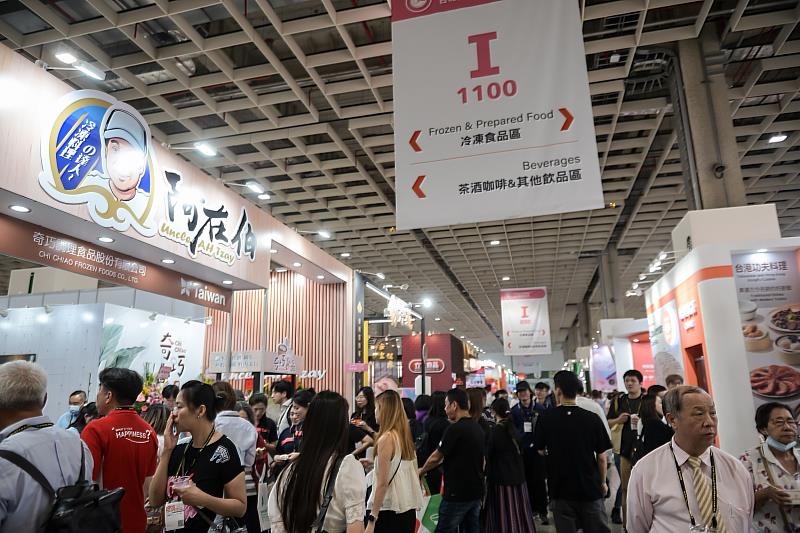 2024年台北國際食品系列展於29日圓滿落幕，吸引近5萬名專業人士進場參觀，其中有來自77國逾5,000名國際買主觀展採購。(貿協提供)