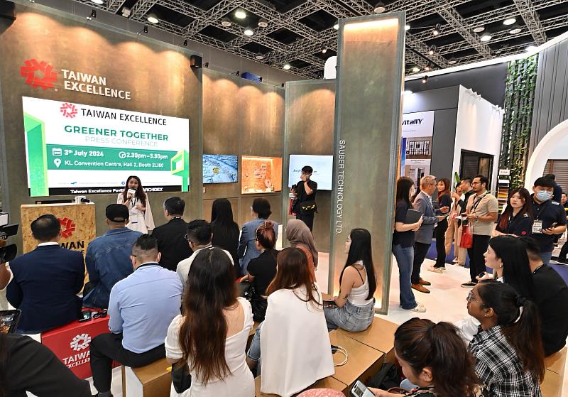 嶄新綠色台灣精品館登場馬來西亞建材展 展現智慧永續新解方