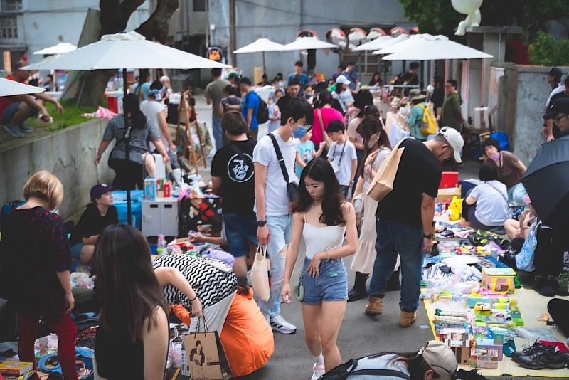 市集畫面示意圖