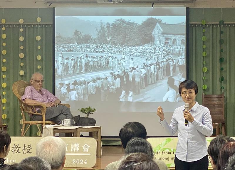 古主委致詞(高雄市右堆愛鄉文教基金會提供)