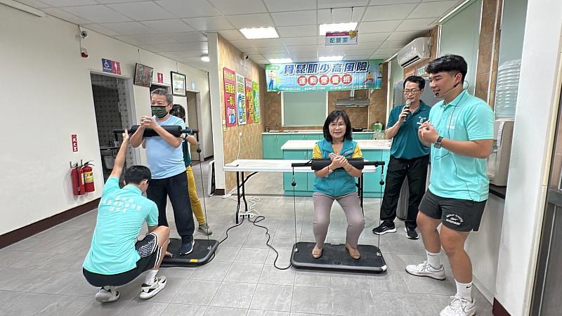 嘉縣全國首推骨鬆肌少運動營養班 增肌強骨穩固健康