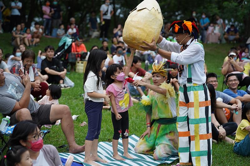 縣民公園打造成親子同歡的大型樂園