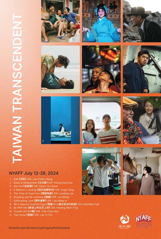 第23屆紐約亞洲影展以豐富、大膽、挑戰精緻及通俗藝術界線的方式呈獻「臺灣強棒單元」（Taiwan Transcendent）。（紐約臺北文化中心提供）