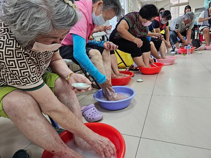 嘉義縣水上鄉衛生所辦理糖尿病患者足部照護活動-1