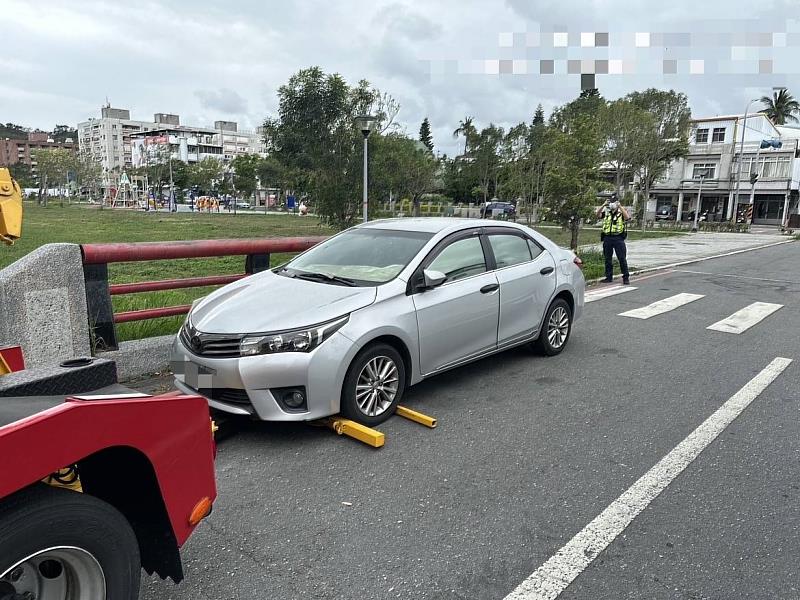 強化交通秩序管理 臺東警方全面取締拖吊違規停車