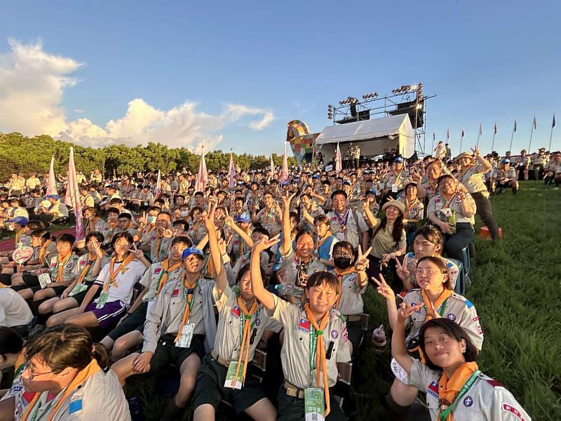 圖1.中華民國童軍總會第12次全國童軍大露營活動照