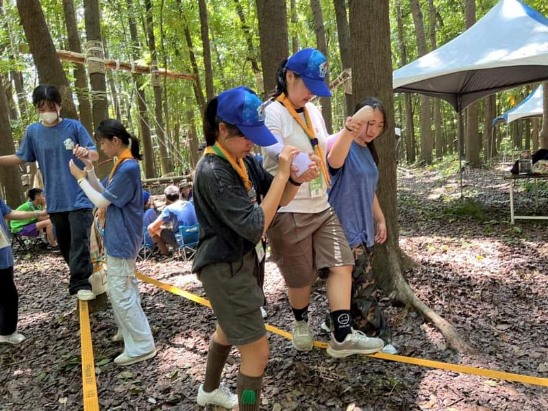 圖3.中華民國童軍總會第12次全國童軍大露營活動照