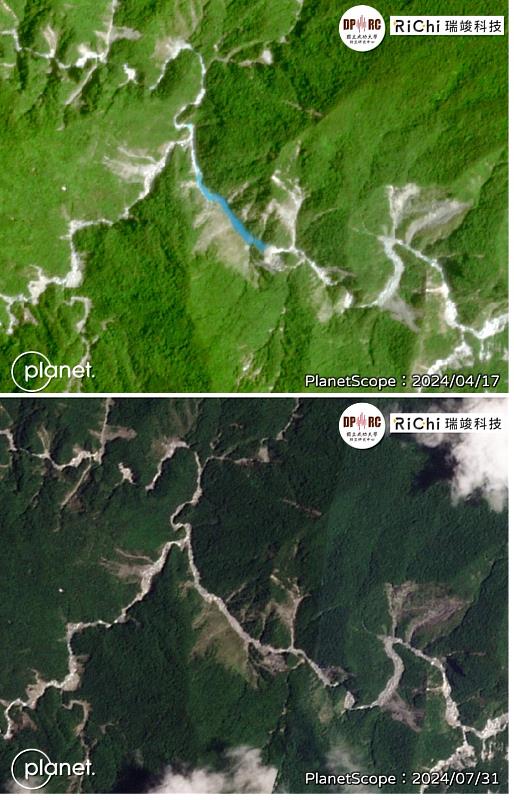 113年7月31日萬里溪衛星影像