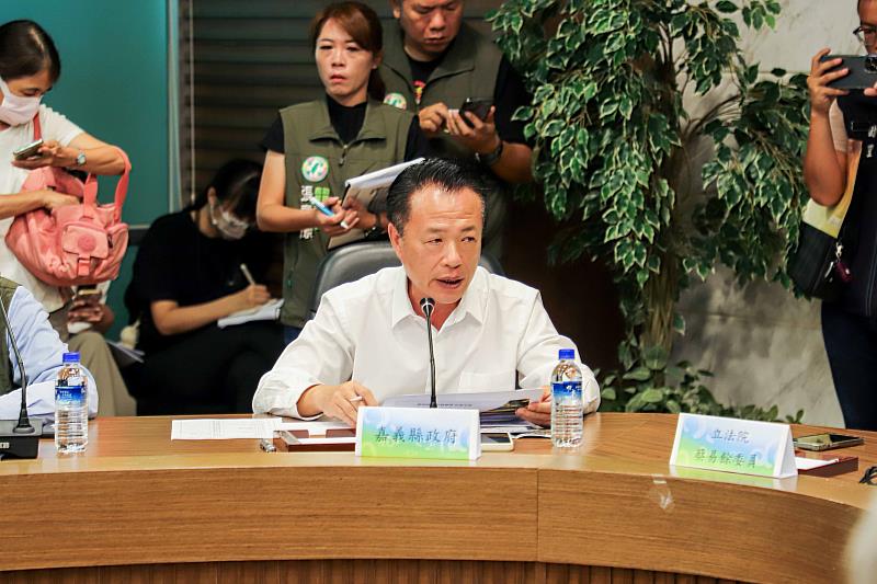 嘉義交通建設計畫會議召開 交通部長李孟諺親自出席-4