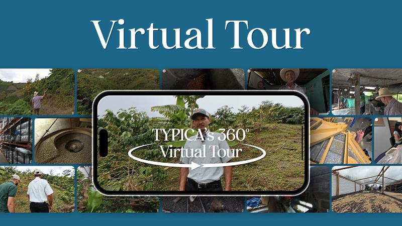 TYPICA 使用360°攝影機拍攝的虛擬導覽，身臨其境般體驗生產地旅行