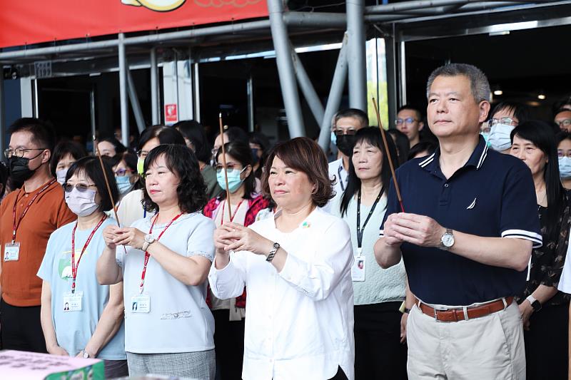 嘉義市政府與財政部南區國稅局舉行中元普渡祭典