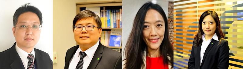 (左起)勤業眾信風險管理諮詢股份有限公司副總經理韓世偉、勤業眾信風險管理諮詢股份有限公司副總經理蘇盈誠、勤業眾信風險管理諮詢股份有限公司協理黃怡璇、勤業眾信風險管理諮詢股份有限公司協理顏君宜