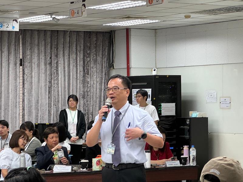 高醫大健康科學院院長暨「精準健康產業跨領域人才培育計畫」主持人郭藍遠致詞