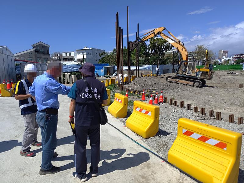 臺東縣府籲營建業落實工地噪音防制措施  共創臺東優質的生活環境