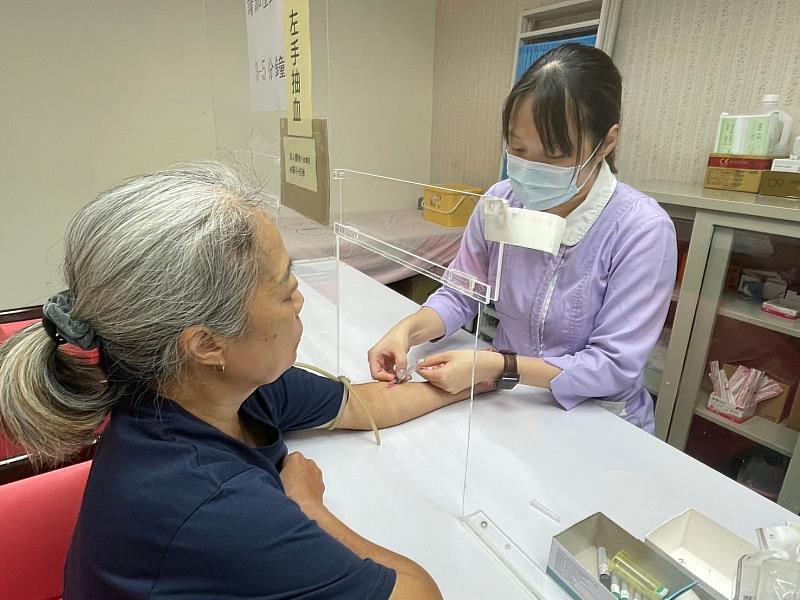 圖2:健康檢查資料照。