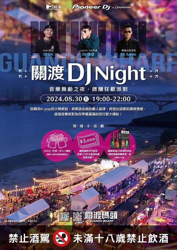 關渡碼頭貨櫃市集首場DJ Night Party