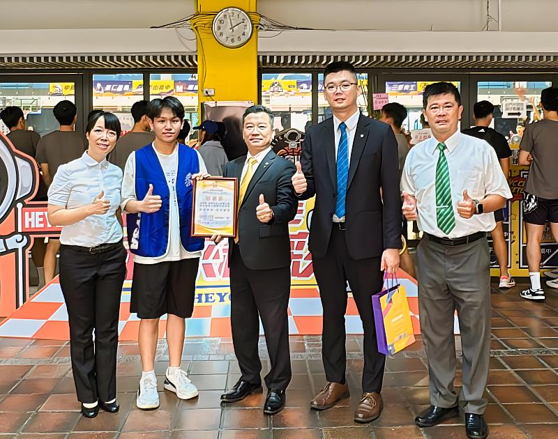 中原大學學生會感謝永慶加盟四品牌桃園區經管會贊助抽獎活動