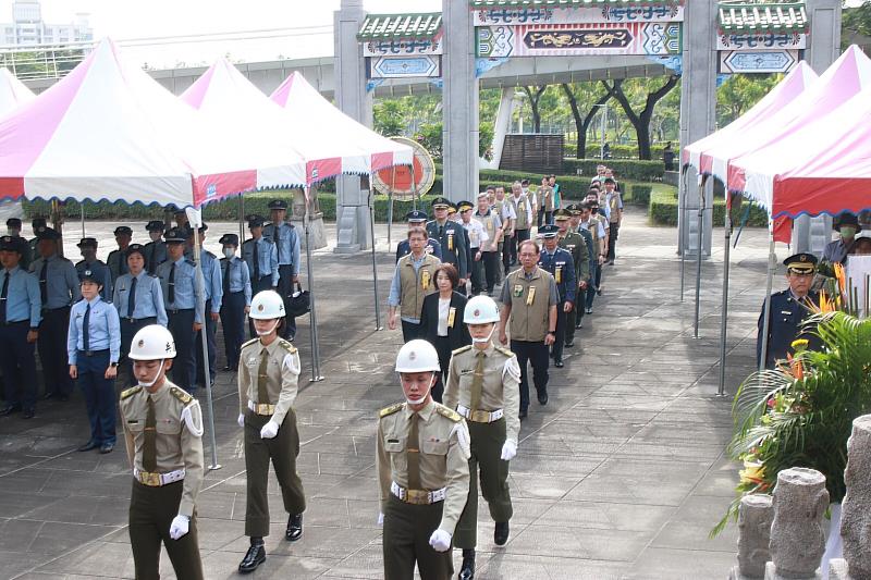 93軍人節屏東縣舉辦秋祭緬懷先烈與陣亡將士典禮