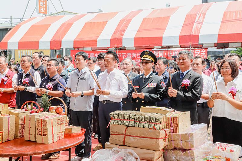 嘉義縣消防局民雄分隊新廳舍動土典禮-2