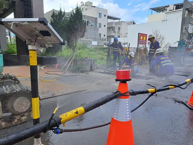 臺東推動科技化工地管理 已有6處完成污染管理系統導入 共同營造幸福宜居城市