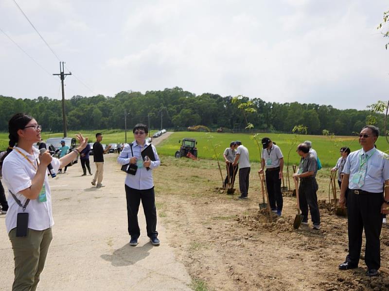 國立臺南大學流域生態環境保育研究中心植樹活動說明