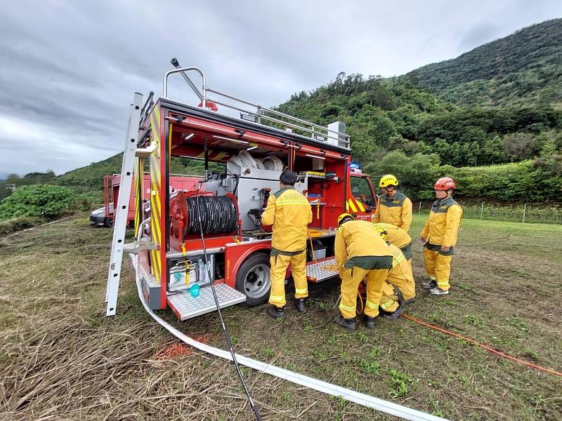 林業保育署國家森林消防車