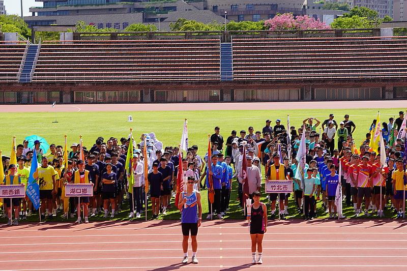 新竹縣縣運會今開幕  楊文科勉勵選手爭取佳績、全民運動促健康