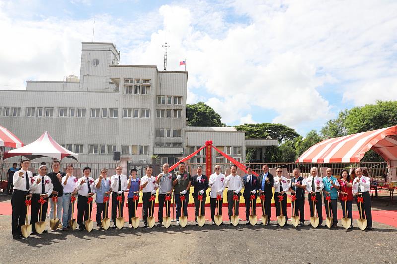 嘉義縣災害應變中心、特搜大隊暨防災教育中心新建辦公大樓動土典禮