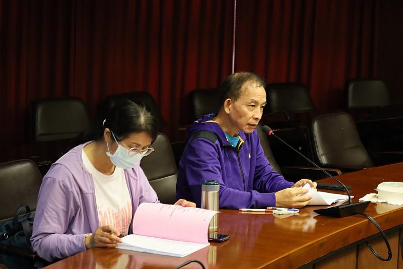 淡江大學「身心障礙學生暨家長座談會」綜合座談中,學生家長提出需求與建議。(淡江大學/提供)