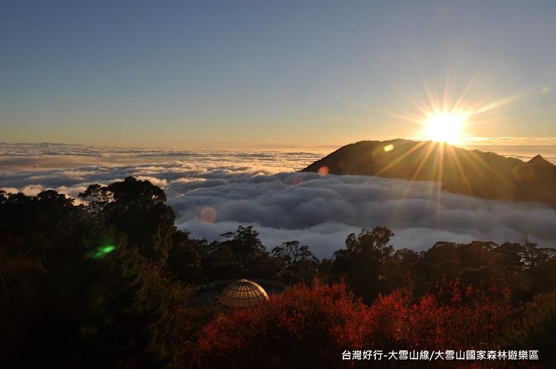 圖 / 大雪山線將大雪山的自然景觀和旅遊資源有機結合