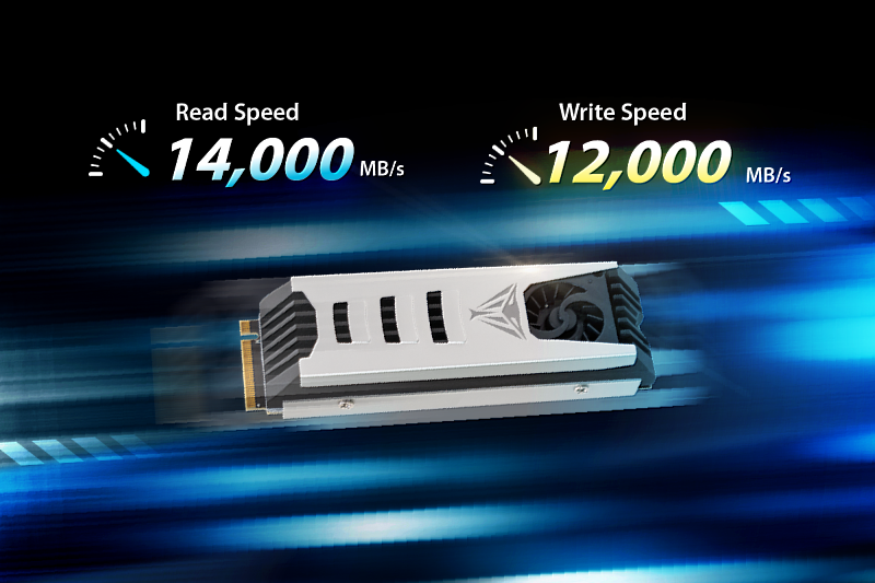 Viper PV573 SSD讀取速度高達 14,000 MB/s，寫入速度達到 12,000 MB/s，專為高性能電腦、工作站、數據中心、伺服器、高效遊戲主機，以及影音創作與編輯等專業領域而設計。