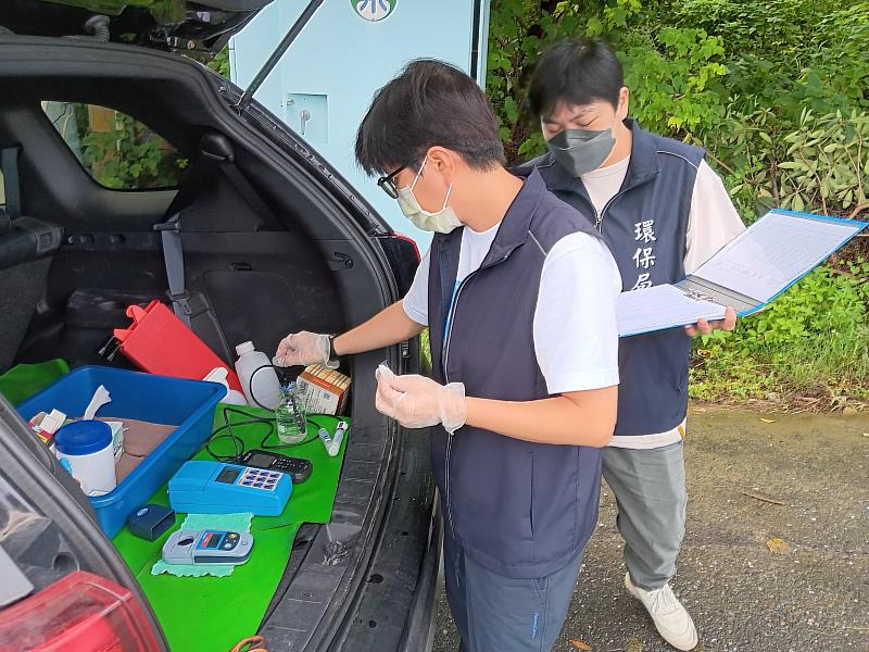 東縣環保局颱風過後即刻啟動飲用水水質抽檢 為鄉親用水安全把關 呼籲煮沸飲用