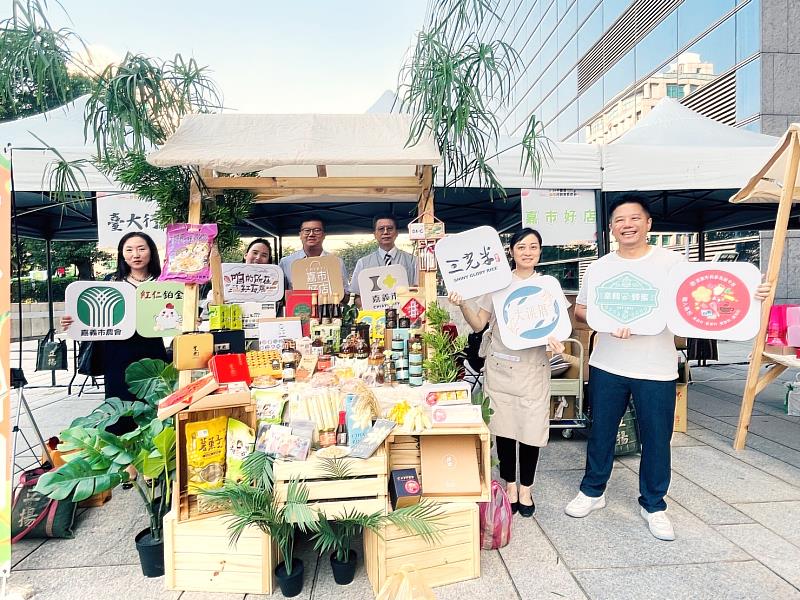 嘉市好店首次前進中臺灣農業行銷展售會 展現嘉義市農食力