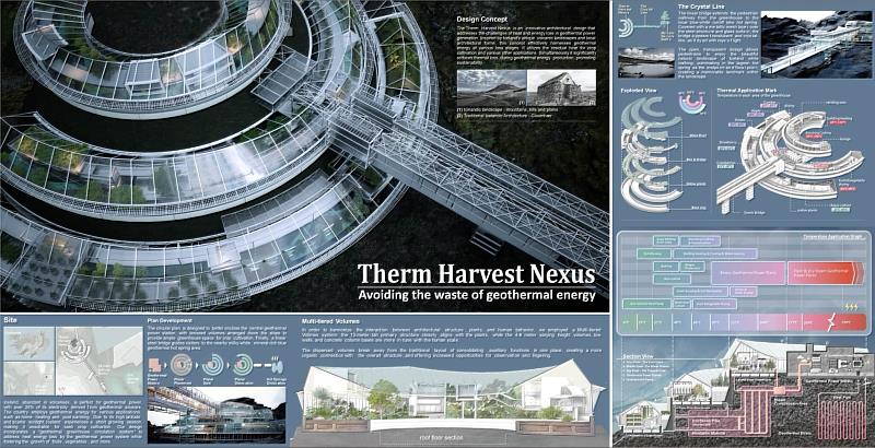 建築所劉子謙與林家緯建築作品「Therm Harvest Nexus」榮獲2024 iF學生設計獎並獲選年度最佳(Best of the year)。