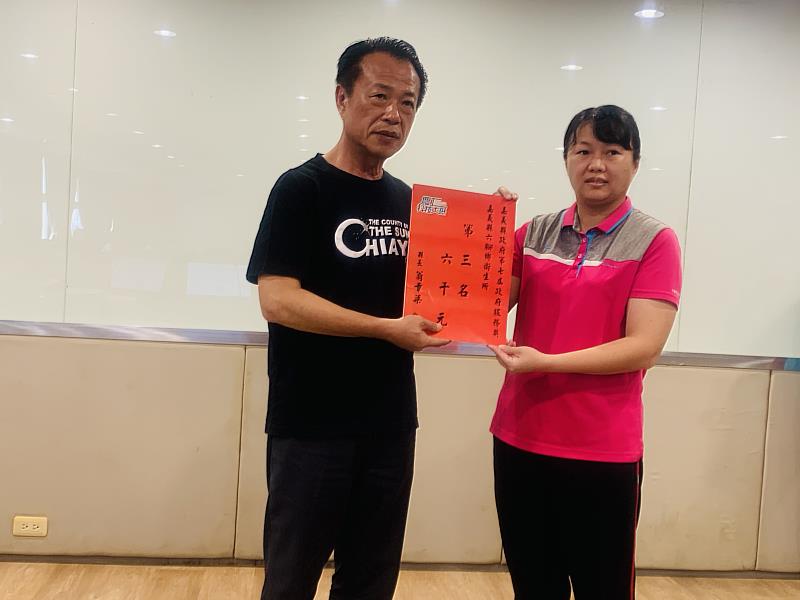 嘉縣衛生局展現公衛實力,囊括縣府「政府服務獎」第二、三、四名