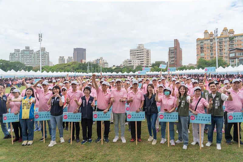 竹市第21屆長青運動會 2000名長輩展現活力