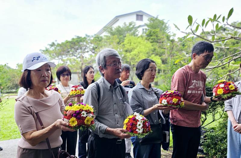 圖5 國立民族學博物館以盤花祭祀六堆園區的伯公