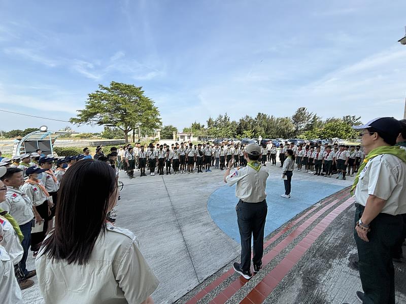 113年度全縣童軍大露營今活力展開